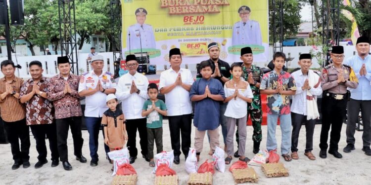 Bupati Simalungun Bersama Wakil Bupati Hadiri Buka Puasa Bersama di Kecamatan Bandar