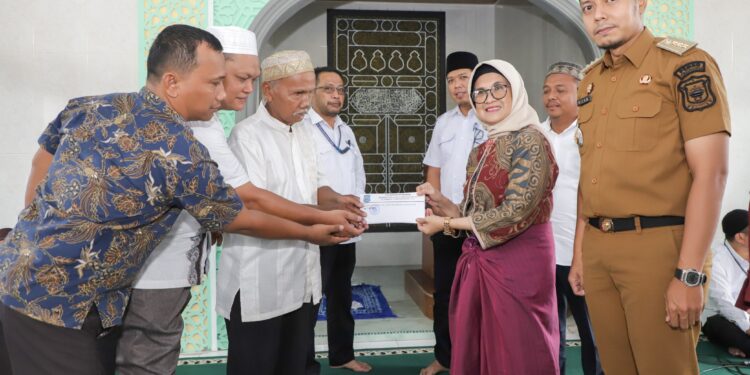 dr Susanti Bersama Perumda Tirta Uli Kembali Gelar Ramadhan Berbagi di 2 Masjid dan 1 Panti Asuhan