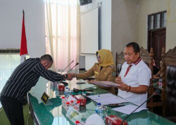 Wali Kota Hadiri Penyampaian Pemandangan Umum Fraksi DPRD Kota Pematangsiantar atas LKPj Wali Kota Pematangsiantar