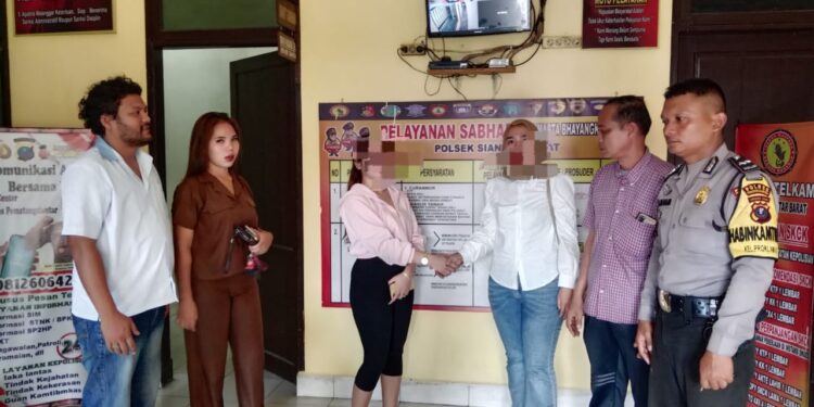 Cekcok Dua Wanita di Suzuya Siantar Berujung Kantor Polisi