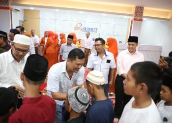 Bank Sumut dan SMSI Siantar-Simalungun Bersinergi Santuni Anak Yatim
