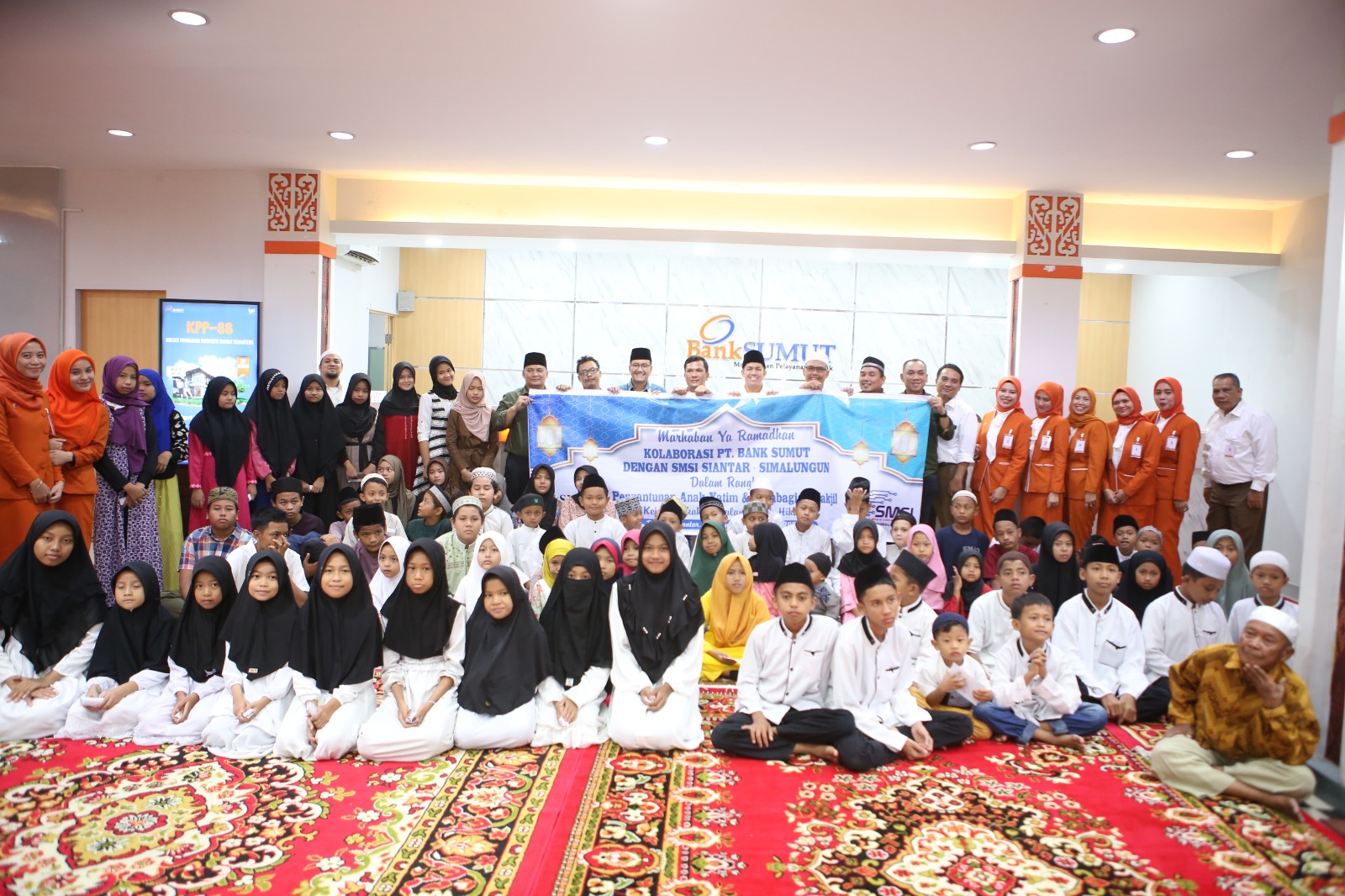 Bank Sumut dan SMSI Siantar-Simalungun Bersinergi Santuni Anak Yatim