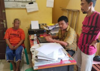 Ompong, Pelaku Pencurian Sepeda Motor di Depan SPBU Ditangkap Polres Siantar