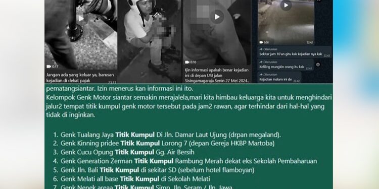 Fakta-fakta Pesan Berantai-Video Viral yang Meresahkan Masyarakat Siantar Polres Siantar klarifikasi soal fakta-fakta pesan berantai dan sejumlah video viral yang meresahkan warga Kota Pematangsiantar baru-baru ini.