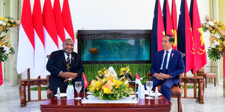 Presiden Jokowi Terima Kunjungan PM Papua Nugini di Istana Bogor Presiden Jokowi Terima Kunjungan PM Papua Nugini di Istana Bogor