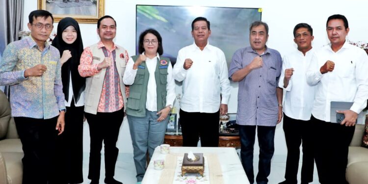 Bupati Simalungun Terima Kunjungan Kepala Subdirektorat Perencanaan Pendanaan BNPB Pusat Bupati Simalungun Terima Kunjungan Kepala Subdirektorat Perencanaan Pendanaan BNPB Pusat
