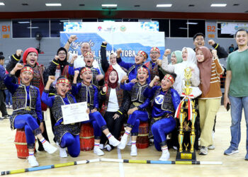 Tim Sumut Raih Juara 3 Senam Kreasi Piala Ibu Negara 2024 di Jakarta