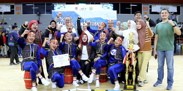 Tim Sumut Raih Juara 3 Senam Kreasi Piala Ibu Negara 2024 di Jakarta