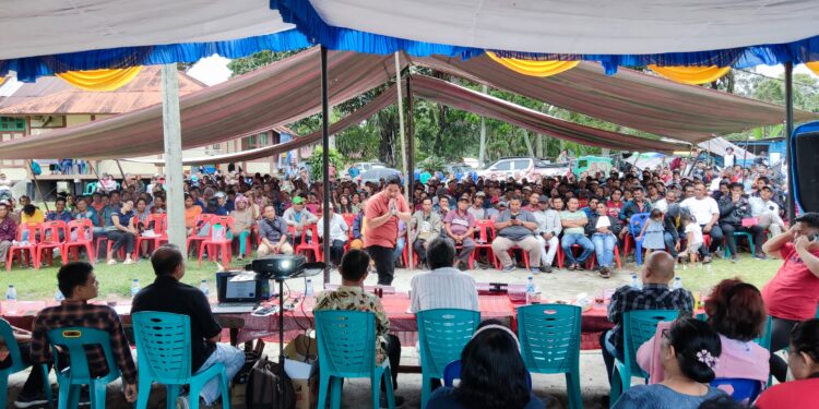 Dari Halaman Rumah Kepala Nagari Harian Tuan Katiri Lumbanraja-boru Gultom Semangat Tim Energi Baru Onanrunggu Membara, Ingin Tinggalkan Harapan Kosong