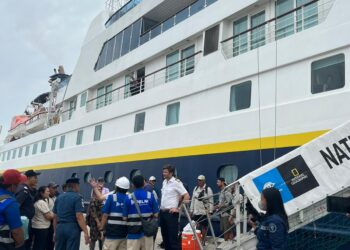 National Geographic Orion di Pelabuhan Belawan, Dorong Pariwisata Sumut
