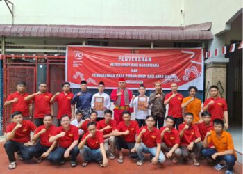 Peringatan HUT Kemerdekaan RI KE – 79, Rutan Labuhan Deli Gelar Upacara Bendera Dengan Pakaian Adat Nusantara, 16 Orang WBP Dapat Remisi Bebas