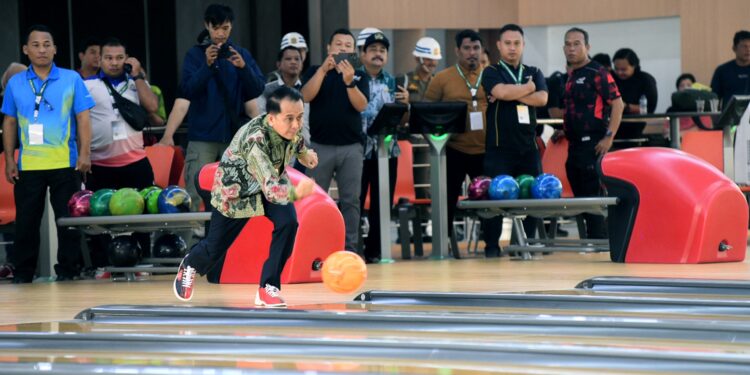 Pj Gubernur Sumut Agus Fatoni Buka Test Event Bowling dan Karate untuk Uji Kesiapan Venue PON XXI Aceh-Sumut