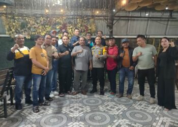 Kapolsek Belawan Dan Kapolsek Labuhan Hadiri HUT Ke 56 Ketua STM Jurnalis Medan Utara