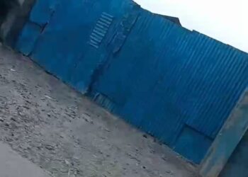 Gudang Seng Biru Tanpa Plang Diduga Nimbun BBM Subsidi