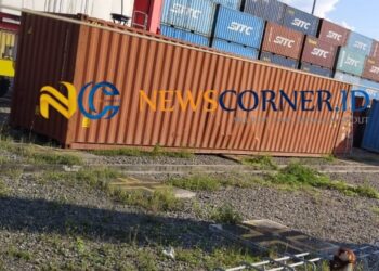 Diduga Kurang profesional, Kontainer Jatuh Saat Bongkar Muat Di BNCT Tipe A, Pengguna Jasa Dirugikan