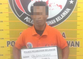 Sat Narkoba Polres Pelabuhan Belawan Tangkap Pengedar Narkoba di Wilayah Marelan