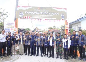 Resmikan Kampung Pengawasan, Bawaslu Mengajak Masyarakat Terlibat Dalam Pengawasan Partisipatif
