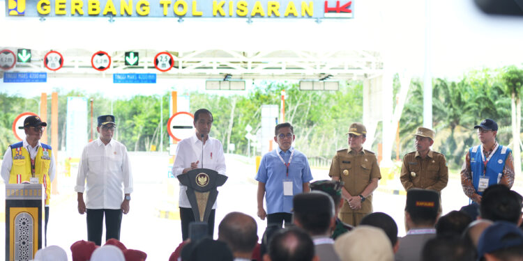 Presiden Jokowi Resmikan Tol Indrapura-Kisaran Seksi 2