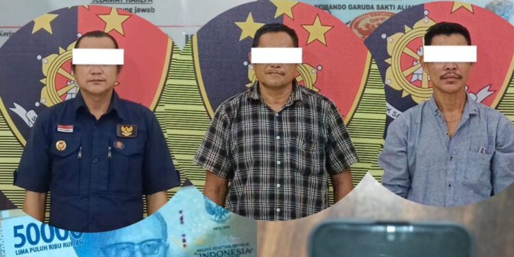 Tiga Oknum LSM Diringkus Personel Polres Padang Lawas dalam Kasus Pemerasan