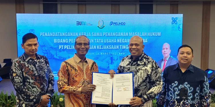 Pelindo dan Kejaksaan Tinggi Aceh Melakukan Kerja Sama Penanganan Masalah Hukum Bidang Perdata dan Tata Usaha Negara
