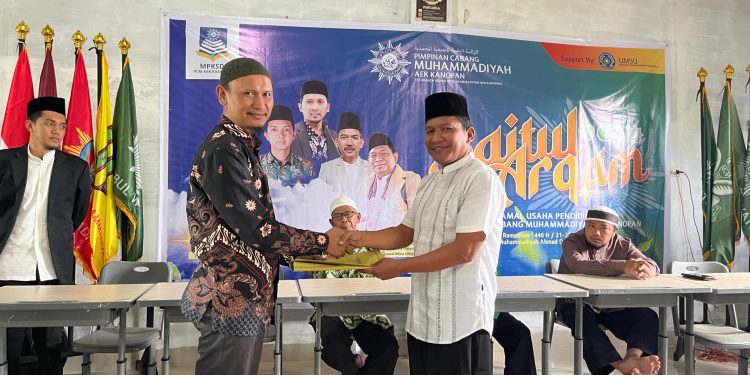 MKSDI PCM Aek Kanopan Gelar Baitul Arqam untuk Penguatan Kaderisasi Amal Usaha Pendidikan