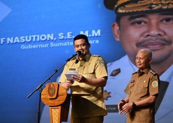 Hari Pertama Ngantor, Gubernur Sumut Bobby Nasution Tekankan Tugas Pemerintah Melayani Masyarakat