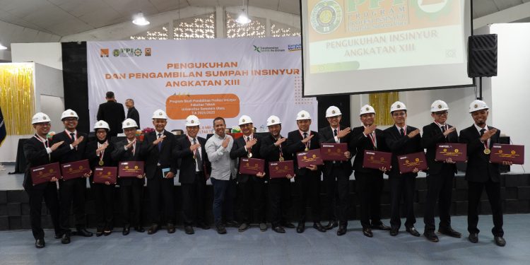 Hadiri Pengukuhan Profesi Insinyur, Pelindo Regional 1 Berharap Para Insinyur Berkontribusi dalam Infrastruktur Kepelabuhanan