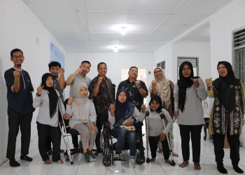 Pelindo Regional 1 Kunjungi Rumah Difabel Pelindo, Dukung Semangat Berkarya Peserta Difabel