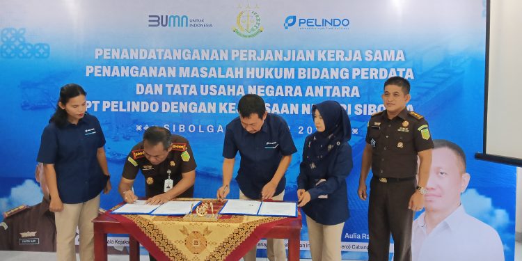 Pelindo dan Kejaksaan Negeri Sibolga Melakukan Kerja Sama Penanganan Masalah Hukum Bidang Perdata dan Tata Usaha Negara