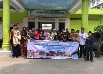 Peringati Pelindo Day, Pelindo Regional I Bagikan Sembako Kepada Anak Yatim