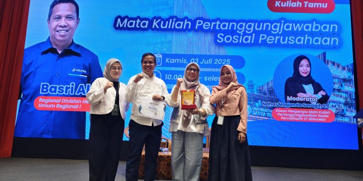Pelindo Regional I Berikan Kuliah Umum Pada Mahasiswa Universitas Satya Terra Bhinneka