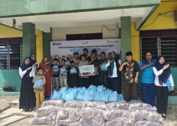 Rangkaian Pelindo Day ke-4: Pelindo Regional 1 Belawan Salurkan 500 Paket Sembako ke Panti Asuhan