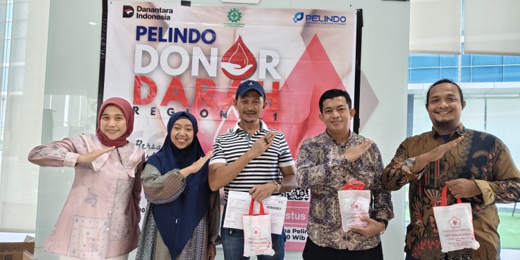 Pelindo Regional 1 Tebar Semangat Bersama Kita Berbagi Kehidupan Melalui Donor Darah