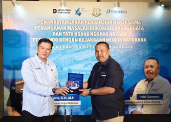 Pelindo dan Kejaksaan Negeri Batubara Tandatangani Kerja Sama Penanganan Hukum Perdata dan Tata Usaha Negara