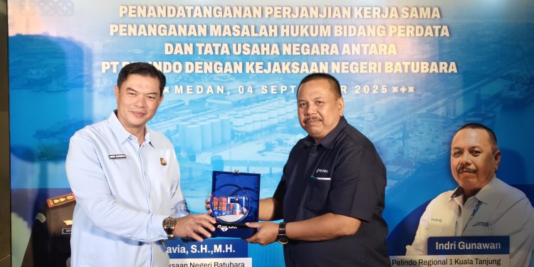 Pelindo dan Kejaksaan Negeri Batubara Tandatangani Kerja Sama Penanganan Hukum Perdata dan Tata Usaha Negara