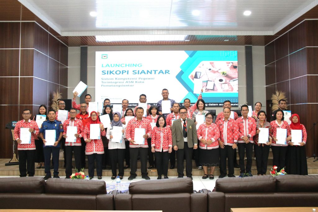 Pemko Pematangsiantar Launching SIKOPI SIANTAR, Pastikan ASN Punya Rekam Jejak Kompetensi yang Jelas