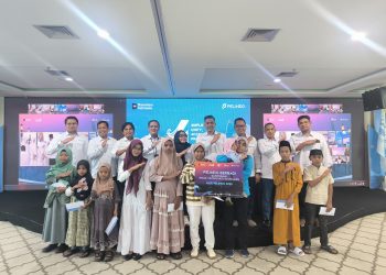 Pelindo Regional 1 Santuni Ribuan Anak Yatim pada Peringatan Hari Pelindo ke-4