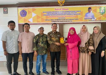 Kadis PMD Madina Dorong Aparatur Desa Tingkatkan Kapasitas dalam Kuliah Umum FISIP UM Tapsel