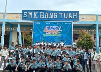 Pelindo Regional 1 Gelar Program “Pelindo Mengajar” di SMK Hang Tuah Belawan