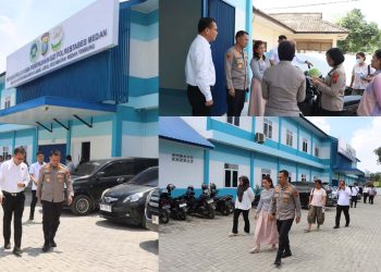 Kapolrestabes Medan dan Bhayangkari Pantau Pembangunan SPPG 2, Siap Dukung Pangan Bergizi untuk Anak Negeri