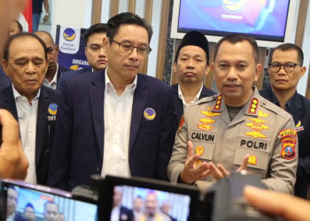 Kolaborasi Medan Lebih Baik, Kapolrestabes Bertemu Ketua DPW NasDem Sumut