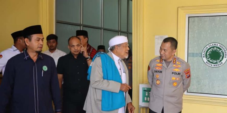 Kapolrestabes Medan Silaturahmi ke Kantor MUI Kota Medan, Sepakat Perkuat Sinergi untuk Umat dan Keamanan Kota