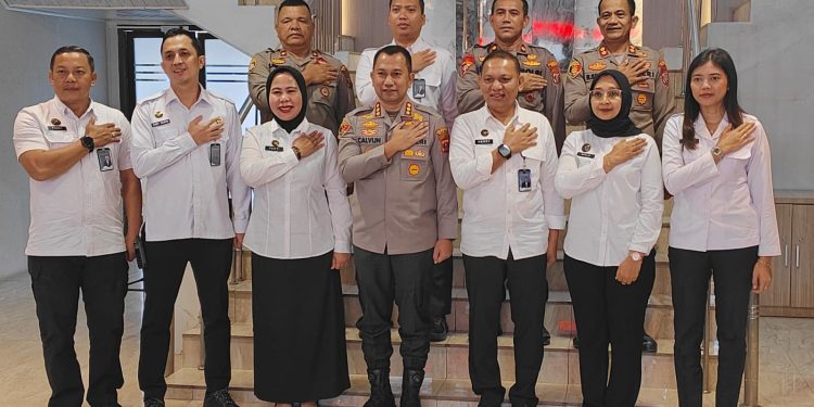 Kunjungan Pimpinan Lapas dan Rutan ke Polrestabes Medan, Wujud Sinergi Penegakan Hukum Humanis