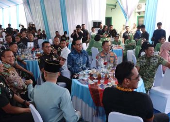 Kapolrestabes Medan Hadiri Sertijab DandenPom I/5 Medan, Perkuat Sinergitas TNI–POLRI dan Forkopimda