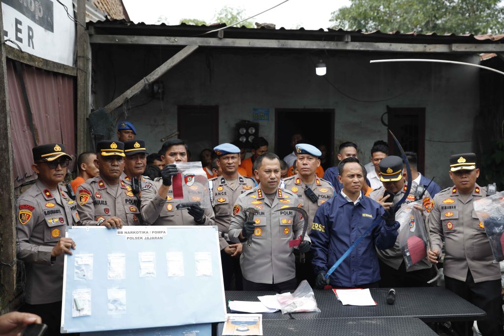 Polrestabes Medan Bongkar Sarang Penadah “Botot”, 219 Tersangka dari 159 Kasus Kejahatan Jalanan dan Narkoba, 76 Positif Pakai Sabu