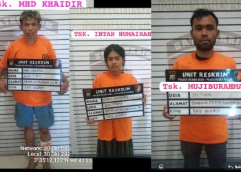Polsek Medan Area Ringkus Komplotan Pencuri Rokok Puluhan Juta, Satu Ditembak Saat Kabur