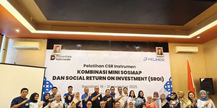 Pelindo Regional 1 Mengadakan Pelatihan CSR Instrumen Mini Sosmap dan SROI, Dorong Penguatan Dampak Sosial Perusahaan