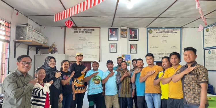 Pelindo Regional 1 Salurkan Mesin Penepung Dukung Program Desa Bebas Karbon di Huta Tinggi Samosir