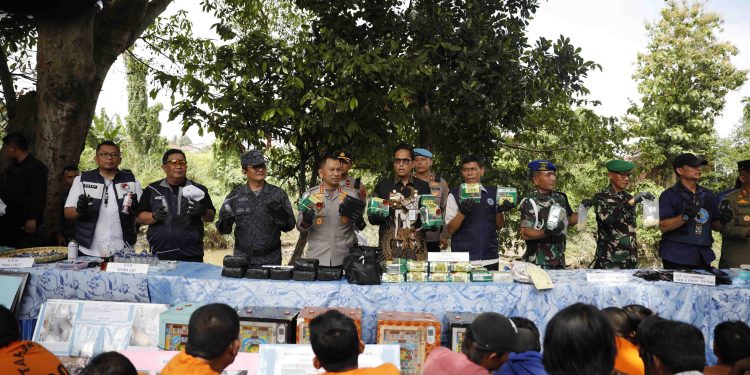 Kapolrestabes Medan: Dua Kurir Tanjung Balai Ditangkap, 35 Kg Sabu dan 985 Ekstasi Disita