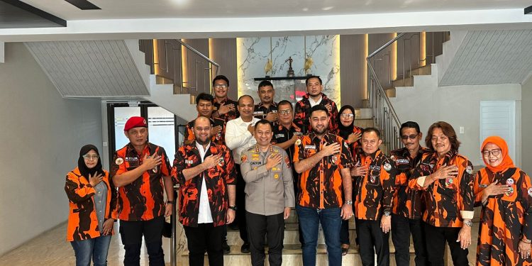 Kapolrestabes Medan dan MPC Pemuda Pancasila Bersepakat Redam Begal dan Rayap Besi